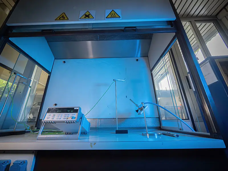 Glow-Wire Test: prove di resistenza al calore - INTEK