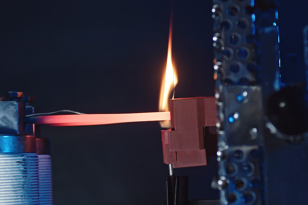 Prova di Resistenza al Calore tramite Glow-Wire Test INTEK