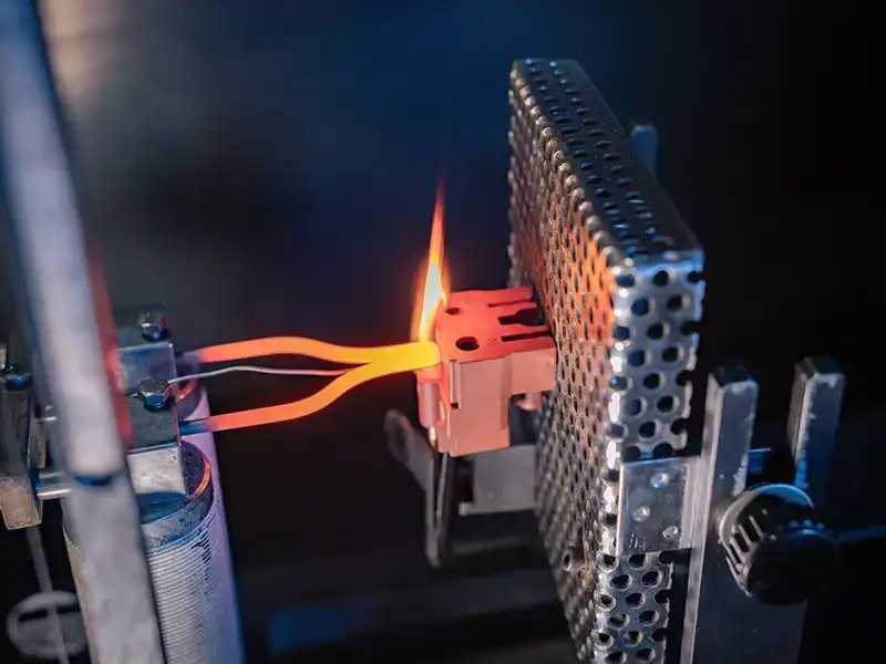 INTEK Glow-Wire Test and Flammability Tests