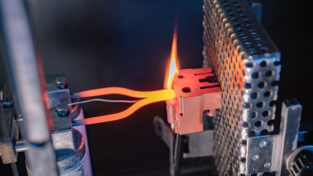 Glow-Wire Test, prove di infiammabilità e resistenza al calore - INTEK