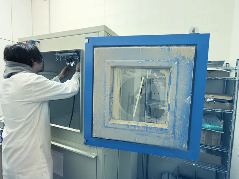 INTEK’s Arizona Dust Test Chamber