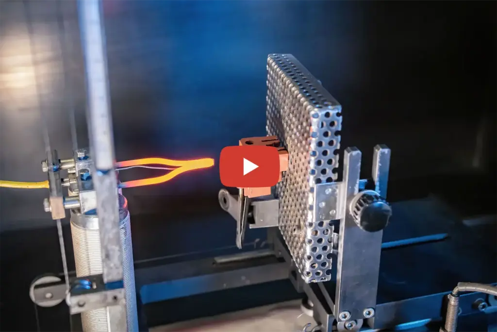 Video Glow-Wire Test e Prove di Resistenza al Calore - INTEK