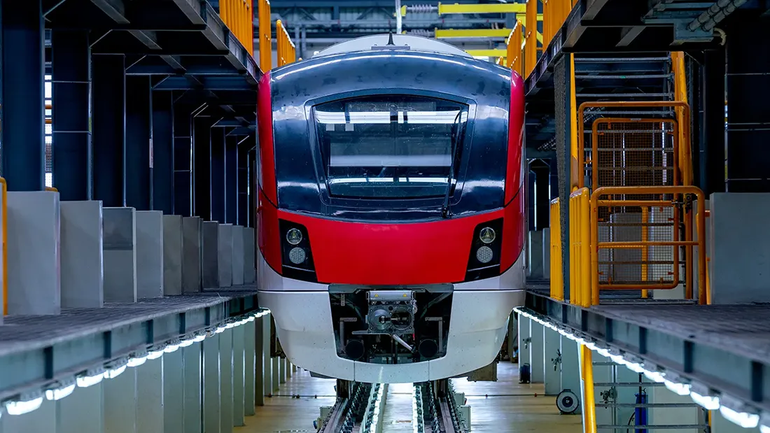 Prove di Vibrazione e Shock (IEC 61373) per componenti ferroviari